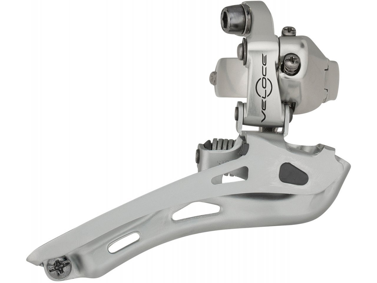 Schimbator fata Campagnolo Veloce Silver pt 9/10 pe spate colier 35 mm - imagine 1